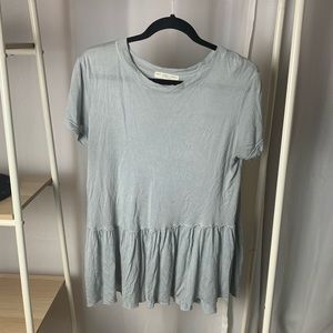SOLD Urban outfitters loose peplum top